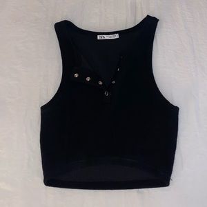 Zara Crop Tank Top